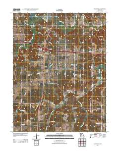 Longwood 2011 topographic map thumbnail