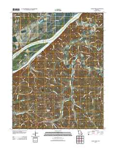 Loose Creek 2012 topographic map thumbnail