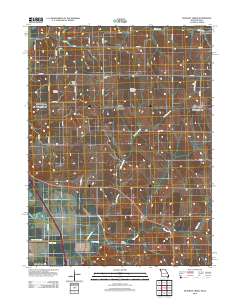 McElroy Creek 2012 topographic map thumbnail