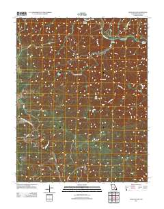 Lewis Hollow 2011 topographic map thumbnail
