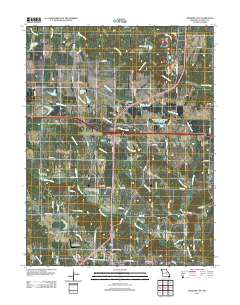 Kingdom City 2012 topographic map thumbnail