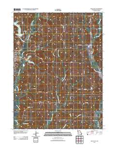 Milan East 2012 topographic map thumbnail