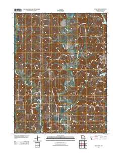 Milan West 2012 topographic map thumbnail