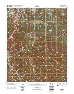 Hollister 2012 topographic map thumbnail