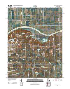 Lexington East 2012 topographic map thumbnail