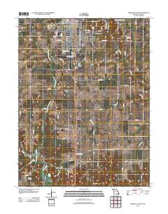 Marshall South 2012 topographic map thumbnail