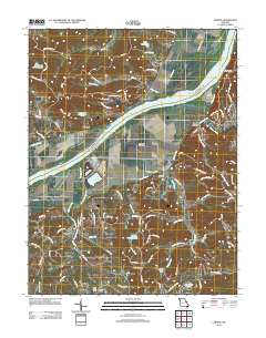 Labadie 2012 topographic map thumbnail