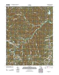Old Mines 2012 topographic map thumbnail