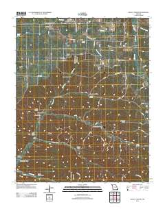 Rocky Comfort 2012 topographic map thumbnail