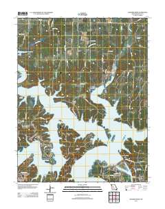Shawnee Bend 2011 topographic map thumbnail