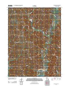 Pollock SW 2012 topographic map thumbnail