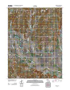 Sampsel 2012 topographic map thumbnail