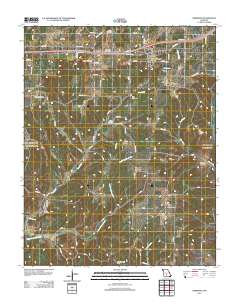 Norwood 2011 topographic map thumbnail