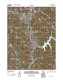 Novinger 2012 topographic map thumbnail