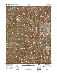 Union 2012 topographic map thumbnail