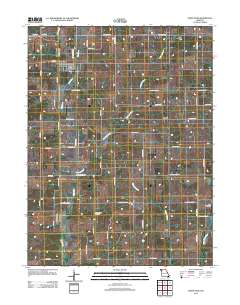 Union Star 2012 topographic map thumbnail