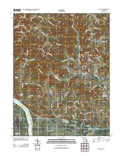 Treloar 2012 topographic map thumbnail