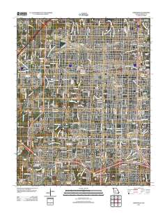 Springfield 2011 topographic map thumbnail