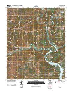 Udall 2012 topographic map thumbnail