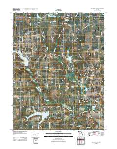 Pleasant Hill 2012 topographic map thumbnail