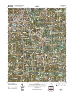 Troy 2012 topographic map thumbnail