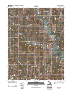 Standish 2012 topographic map thumbnail