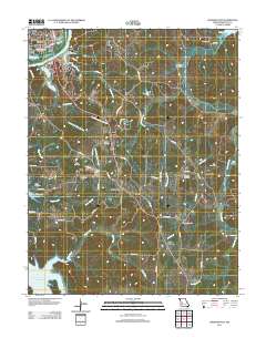 Warsaw East 2011 topographic map thumbnail