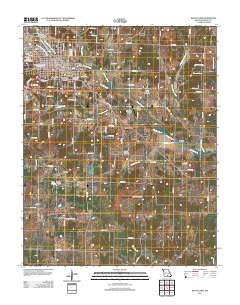 West Plains 2011 topographic map thumbnail