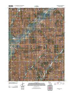 Tarkio East 2012 topographic map thumbnail