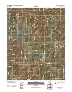 Walnut Grove 2011 topographic map thumbnail