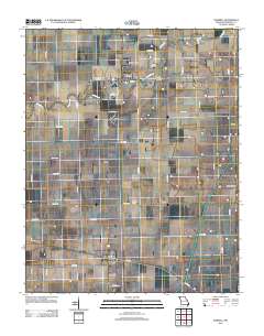 Wardell 2012 topographic map thumbnail