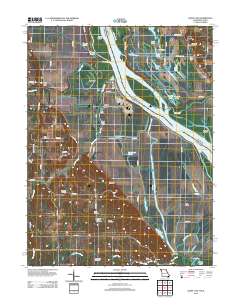 Quincy SW 2012 topographic map thumbnail