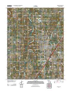 Lebanon 2011 topographic map thumbnail
