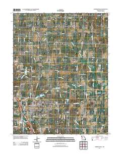 Harrisonville 2011 topographic map thumbnail