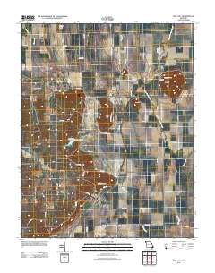 Bell City 2012 topographic map thumbnail