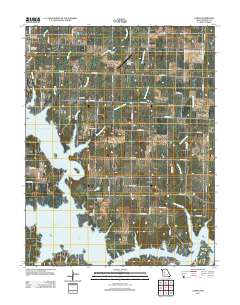 Gaines 2011 topographic map thumbnail