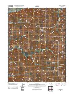 De Kalb 2012 topographic map thumbnail
