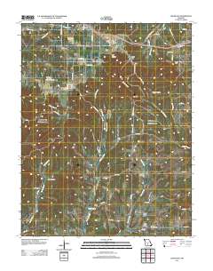 Cedar Gap 2011 topographic map thumbnail