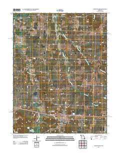 Knob Noster 2011 topographic map thumbnail