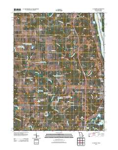 La Grange 2012 topographic map thumbnail