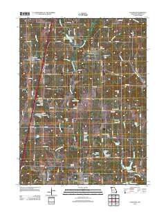 Eagleville 2012 topographic map thumbnail