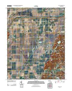 Chaffee 2012 topographic map thumbnail