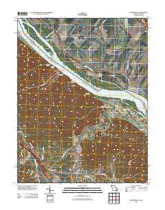 Bloomsdale 2012 topographic map thumbnail