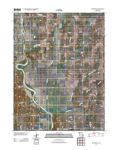 Farmersville 2012 topographic map thumbnail