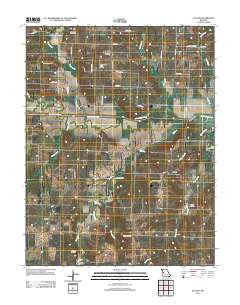 Dayton 2011 topographic map thumbnail