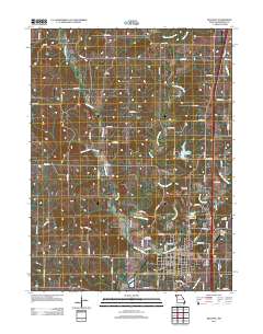 Bethany 2011 topographic map thumbnail