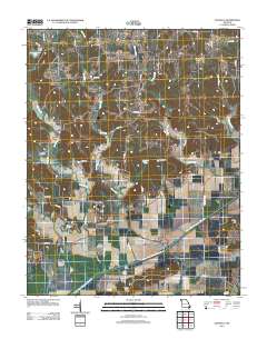 Dongola 2012 topographic map thumbnail