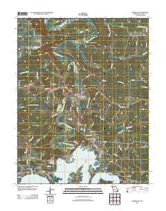 Hermitage 2011 topographic map thumbnail