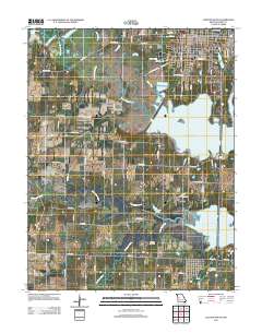 Clinton South 2011 topographic map thumbnail