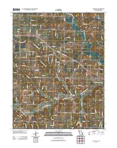Pittsville 2011 topographic map thumbnail